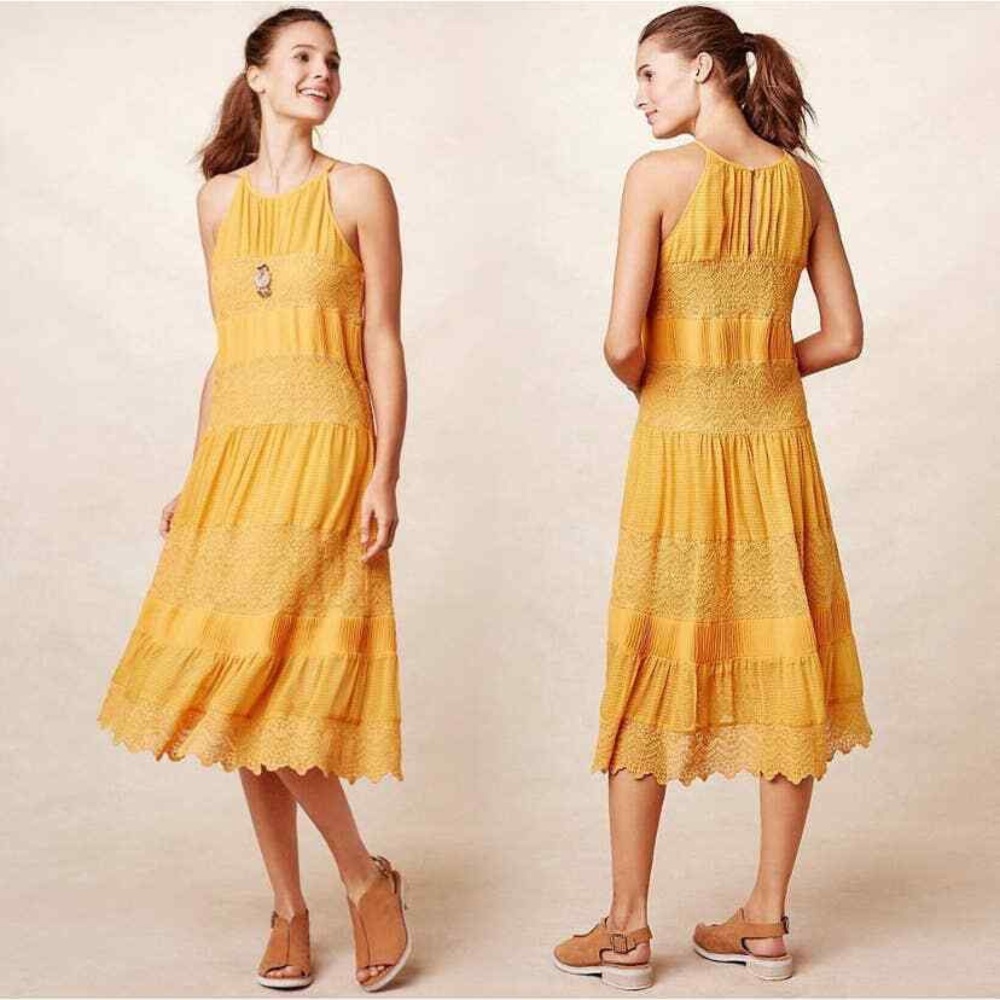 HD in Paris yellow dress